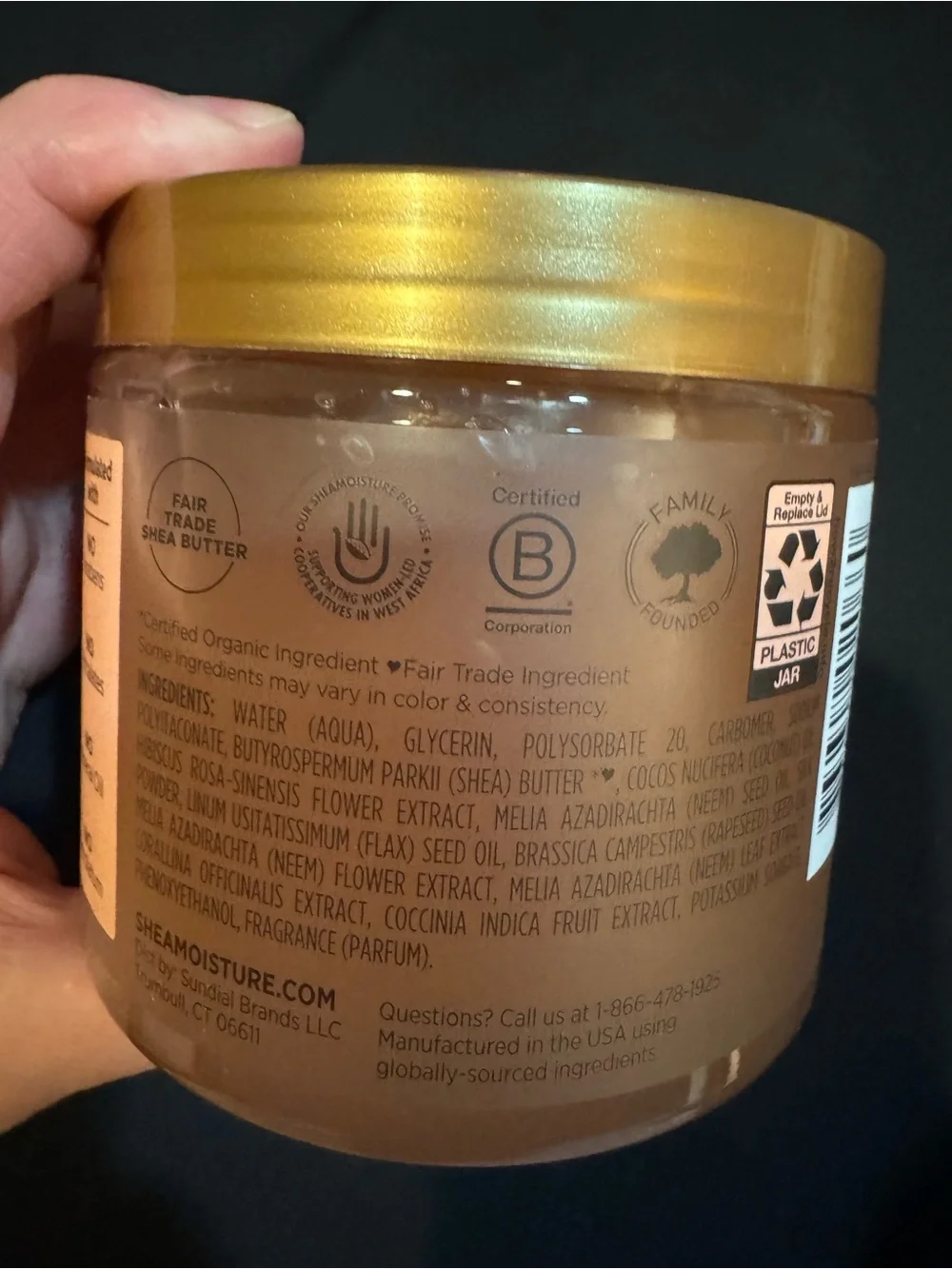 5/$25 Shea moisture styling gel